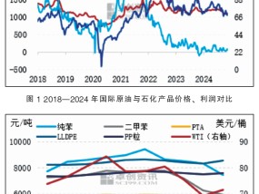 盘点2024|2025年石油化工品价格承压 盈利或逐渐改善